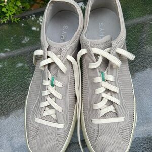 Rothy's Taupe/Grey Knit Sneakers